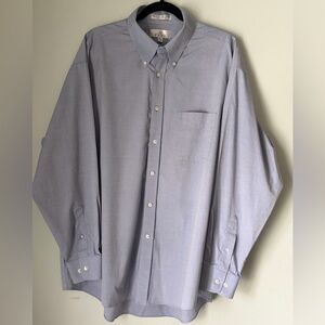 Enro Oxford Shirt Men XXL Oversized Blue Button Down Minimalist Classic